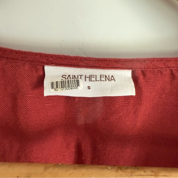 Saint Helena Cleo Mini Dress in burnt orange Size: S - Picture 4 of 5